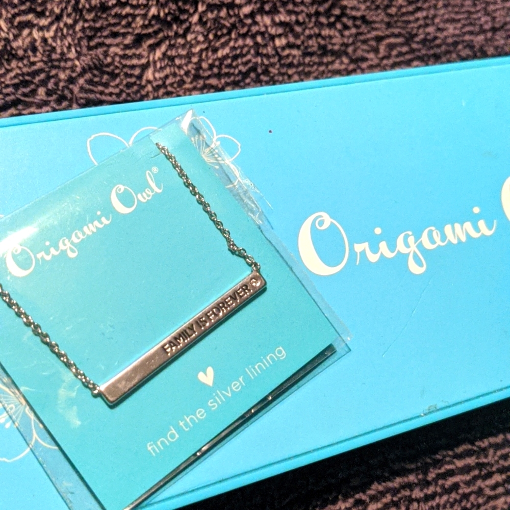 Origami Owl "Family is Forever" necklace